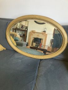 Antique Mirror - Oval