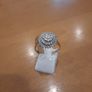 9C yellow gold Diamond Cluster Ring Image 4