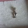 Pandora cheers champagne glasses dangle charm very good condition hallmarked Image 7