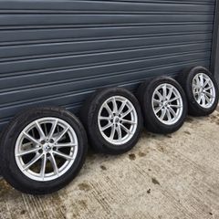 17" 5x112 Alloys 4x Continental Tyres