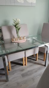 kitchen table free rust on legs chairs not included