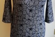 Ladies Checked Floral Tunic Dress From Wallis New Without Tags Size 18