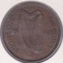 Irish Saorstat Penny 1933 KEY DATE Image 2