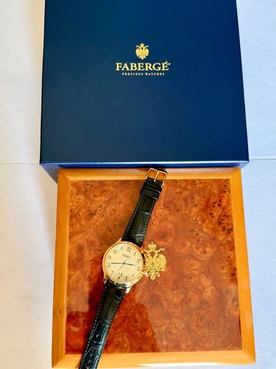 Foberge Agathon 18k Rose Gold