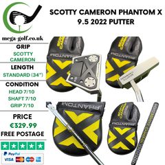 Scotty Cameron Phantom X 9.5 2022 Putter / 34