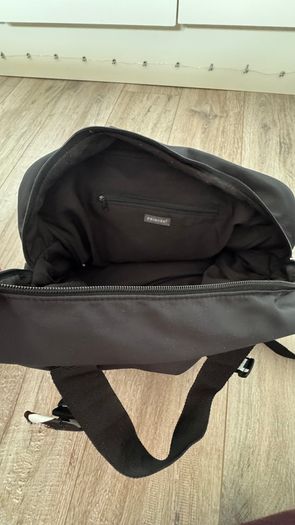 Primark Black and White WRK IT Travel Duffle Holdall Bag