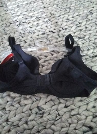 black bra