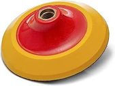 Glass Polish 12639 Rotary Sander Backing Pad, Rotary Polisher Backer with Hook and Loop | Thread: M14x2 | 115mm