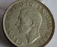 1939 Silver Florin George VI