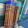 21 Solid Wood Stair Balusters  Spindles Image 2