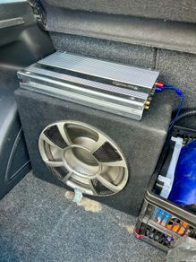 Subwoofer + Amplifier + Wiring