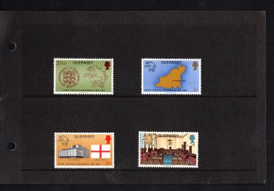 1974 Guernsey Centenary of UPU Universal Postal Union Commemorative Stamps Presentation Pack