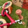 Trybike 2-in-1 Vintage red balance bike Image 2