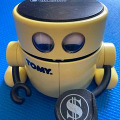 vintage 1987 Tomy Mr. Money automatic bank robot