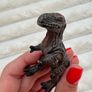 Bullyland Prehistoric TYRANOSAURUS Dinosaur Jurassic mini Figure Used Please look at the pictures Image 5