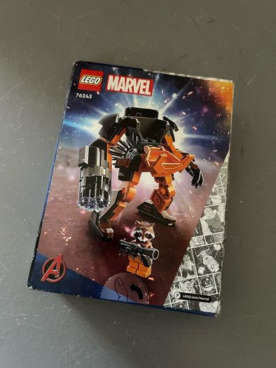 LEGO 76243 Marvel Rocket Mech Armour Sealed