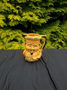 22cm large figurine ceramic pitcher postage possible