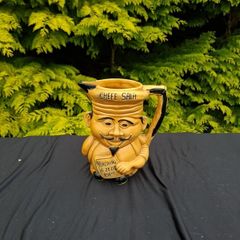 22cm large figurine ceramic pitcher postage possible