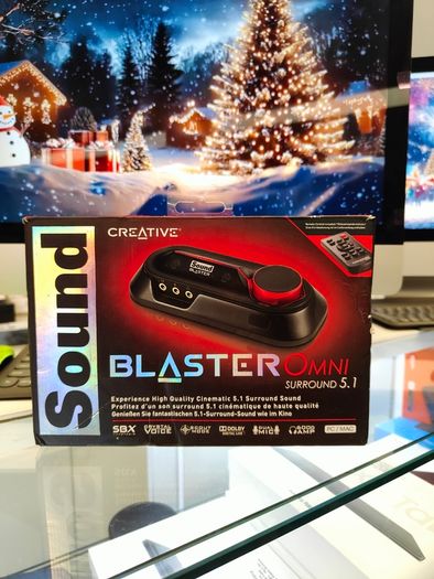 Creative Sound Blaster Omni Surround 5.1 SB1560 600 Ohm Headphone Amp Dual Mic