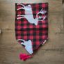 Christmas table runner with Reindeer Image 2
