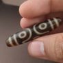 Antique 6 Eyes Himalayan Tibetan Agate Dzi Bead Amulet Image 7