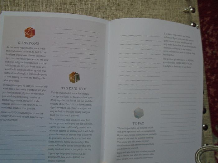Your crystals,Your journey,Your life. Teresa Dellbridge.Paperback book,Journal