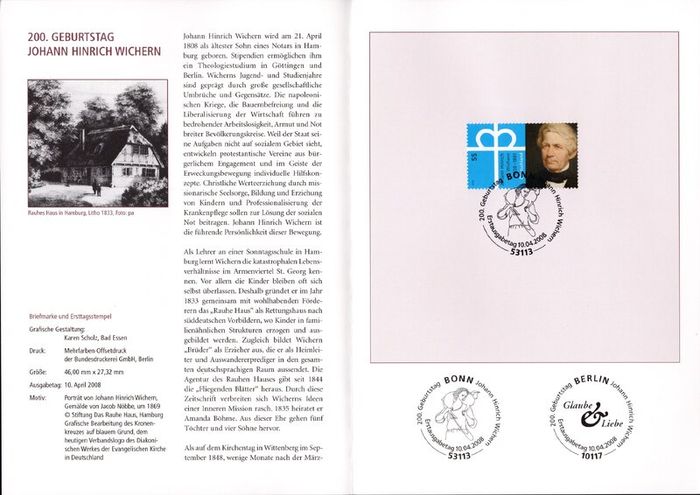 2008 Bundes Republic Deutschland (Germany) Federal Annual Stamp EFT Collection 2008. Includes 49 images of contents
