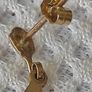9ct gold earrings Image 3