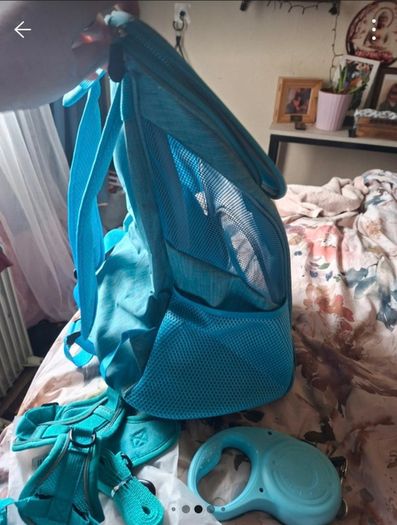 Brand New Large Cat Backpack Harnass & Leads