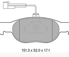 Brake Pads - Delphi 1397