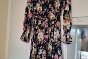 Black Floral Dress