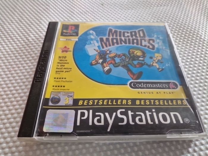 Micro Maniacs PlayStation1 Ps1 PlayStation2 Ps2 Games Original
