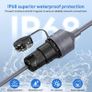 Starlink Ethernet Adapter Gen 3 & Mini. Waterproof RJ45 Coupler with Cable Extension, 2000Mbps, Image 4