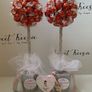 Communion / Confirmation / Wedding Sweet Trees with Ferrero Rocher or Lindor Image 2
