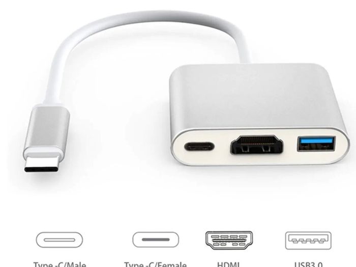 4K Type C USB-C HDMI Cable Adapter for Galaxy S20 S9 S10 S8 PLUS Macbook Huawei