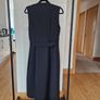 Ted Baker Black Wrap Tailored Midi Dress Size 2 UK 10 Image 2