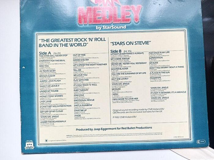 Stars  Medley  Starsound Album 1982