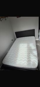 Small double bed
