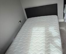 Small double bed