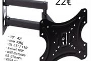 TV Wall Mount Bracket Tilt Swivel 10-42"