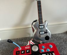 Little Tikes Electric Guitar Keyboard with Mic Bundle