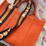 Medium Orange Tote Image 3