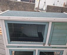 rabbit cage 2 floors