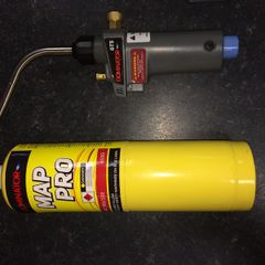 Dominator auto torch & gas.