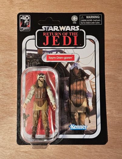 Star Wars Taym Dren Garen 3.75 " Scale (Unpunctured) New & Unopened