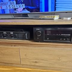 Denon AVR-X1000,  Skytronic pair speakers,  SPL power amplifier,  370 ono