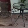 Glass Top Table and Chair Image 4