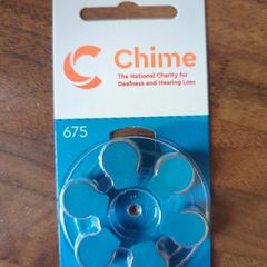 hearing aid batteries Chime 675