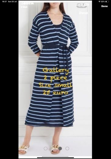 Gallery dress & cardigan 10/12