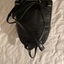Black Crocodile Style Handbag Backpack Image 4